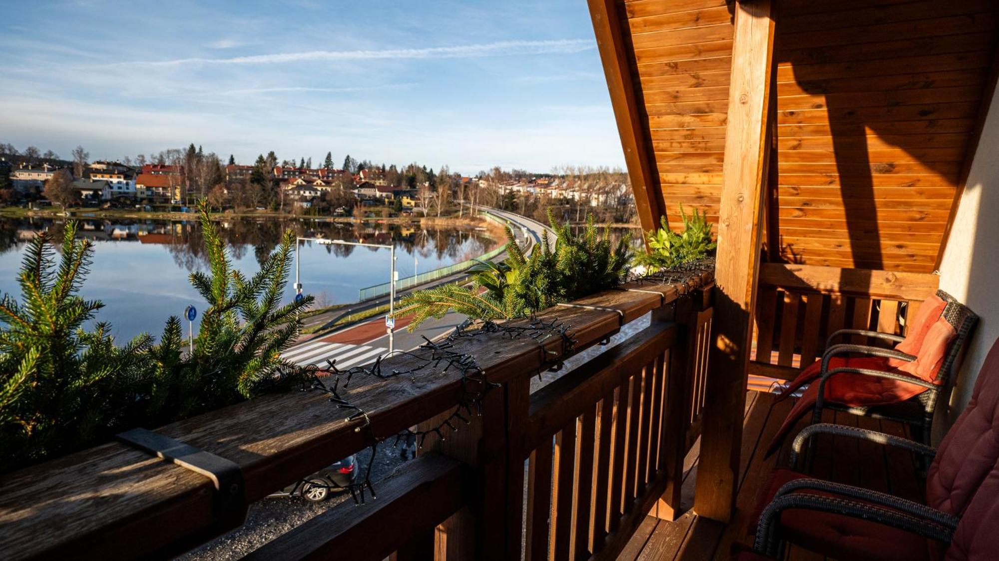 Hotel Leyla Frymburk nad Vltavou Exterior foto